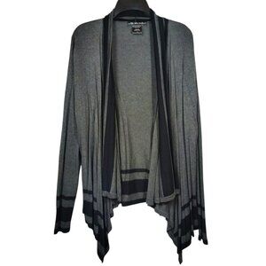 United States Sweaters Open Front Cardigan Knit Black Women's Size Large